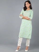 Women Cotton Ethnic Printed Kurta